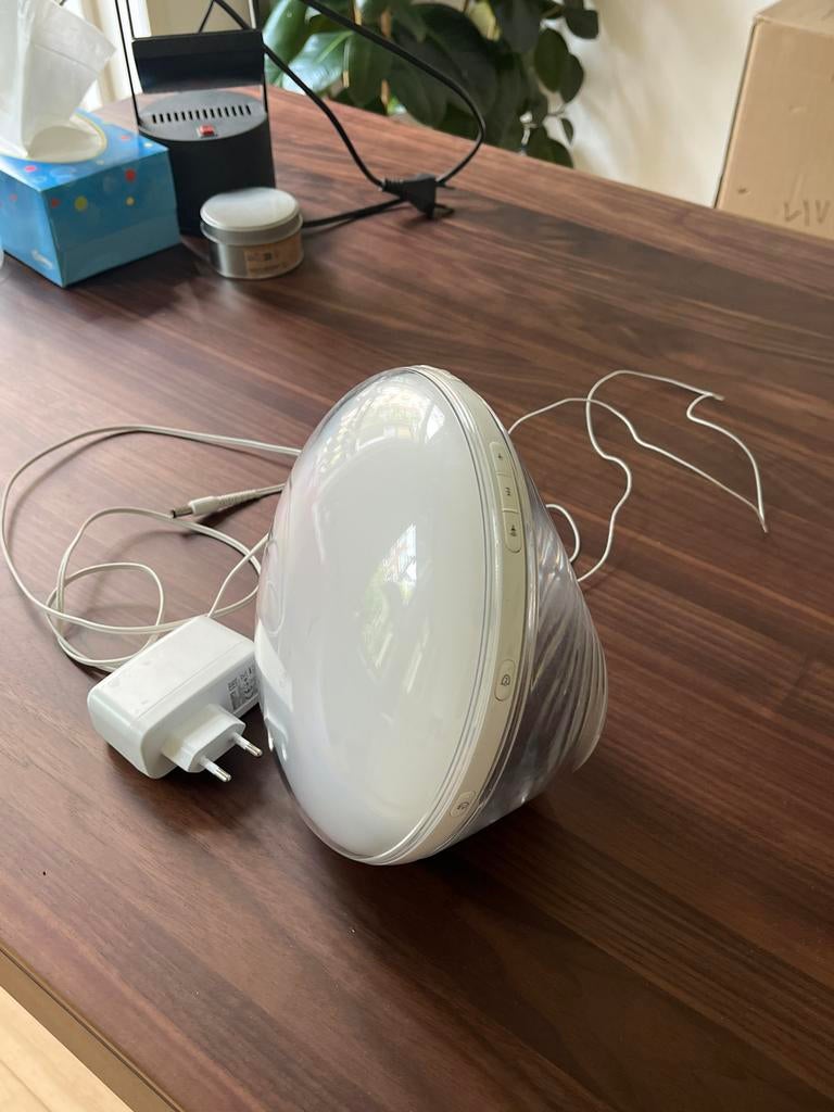 Philips Wake-up Light - Wekker met licht, Witgoed en Apparatuur, Wekkers, Ophalen, Zo goed als nieuw, Digitaal