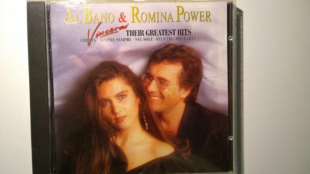 Al Bano & Romina Power - Vincerai Their Greatest Hits, Cd's en Dvd's, Ophalen of Verzenden, Zo goed als nieuw, Pop, Album