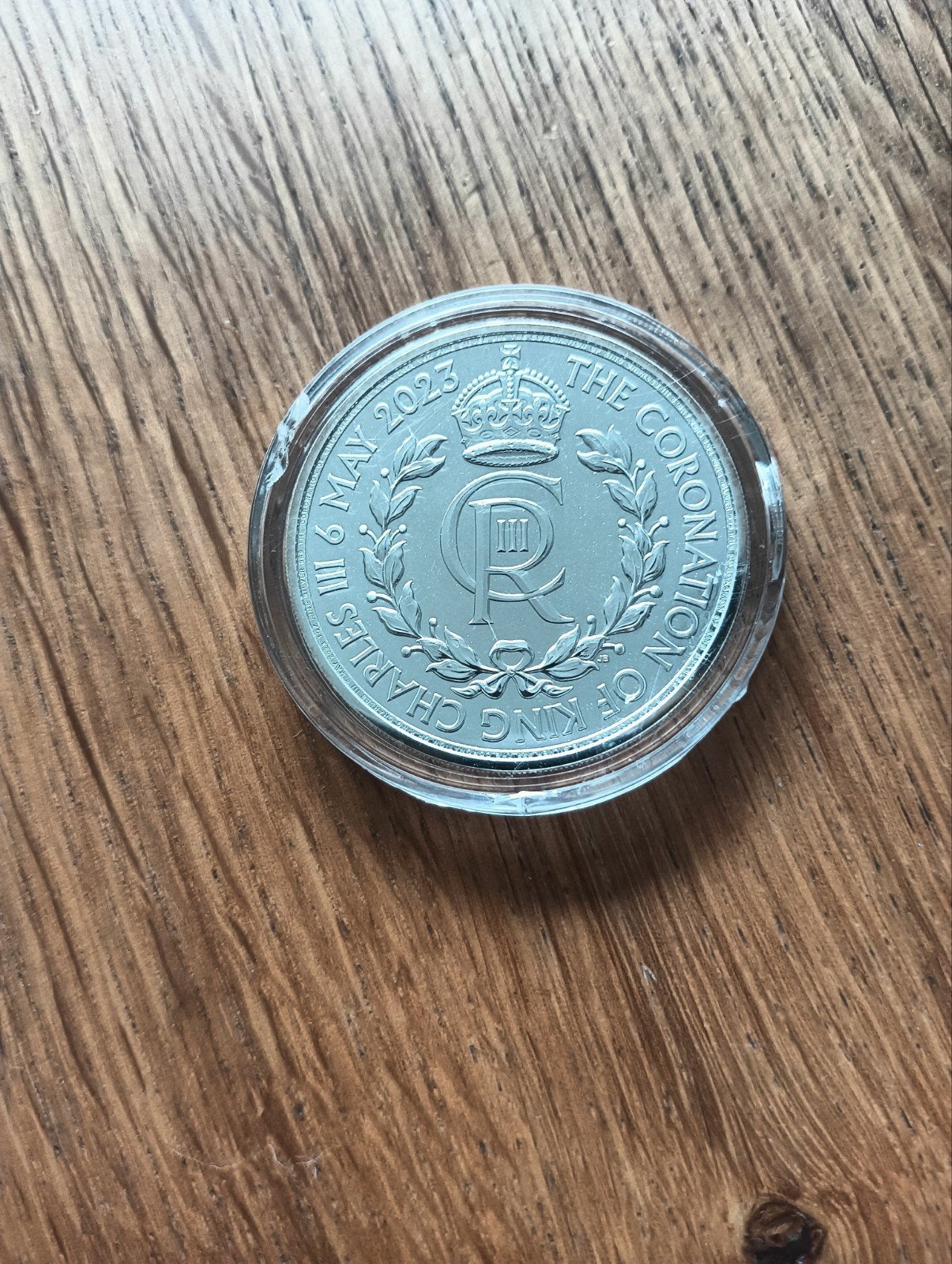 Royal mint coronation zilveren verzamelmunt, Postzegels en Munten, Ophalen, Overige waardes, Losse munt