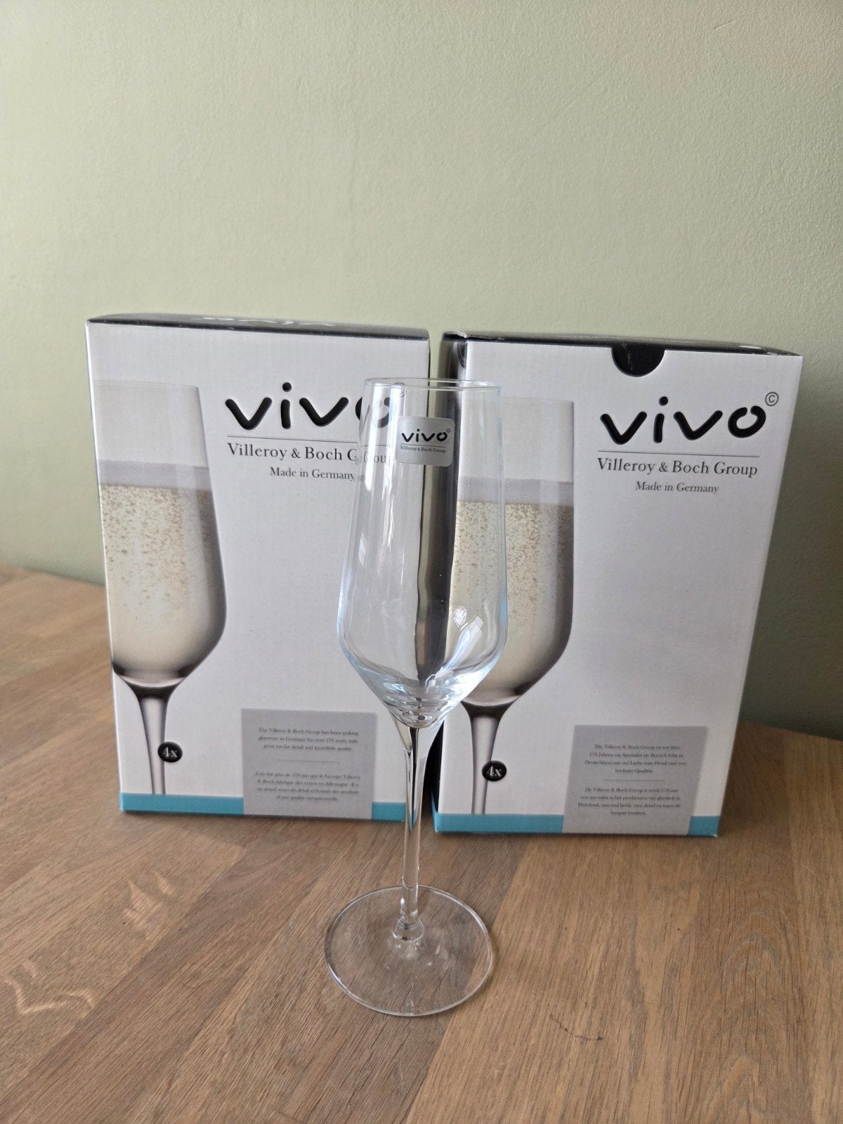 4 of 8 Champagneglazen Vivo; Villeroy & Boch, Ophalen, Nieuw, Overige typen