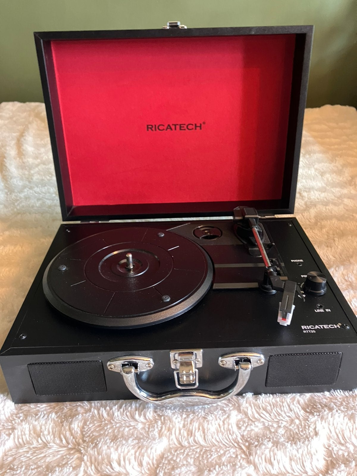 Ricatech platenspeler, Ophalen, Gebruikt, Platenspeler, Overige merken