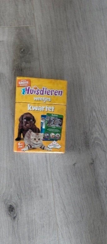 kwartet dieren., Verzamelen, Ophalen of Verzenden, Zo goed als nieuw, Kwartet(ten)