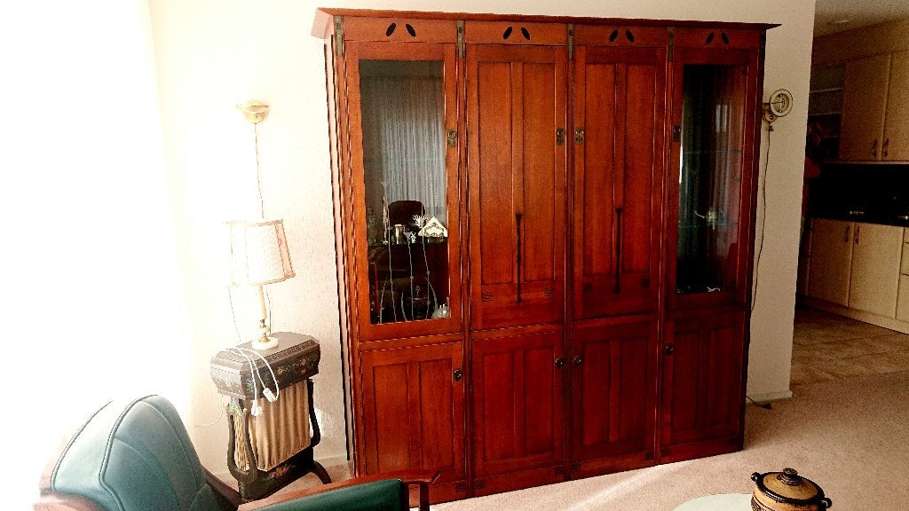 Schuitema vitrinekast, Huis en Inrichting, Ophalen, 200 cm of meer, Zo goed als nieuw, 200 cm of meer