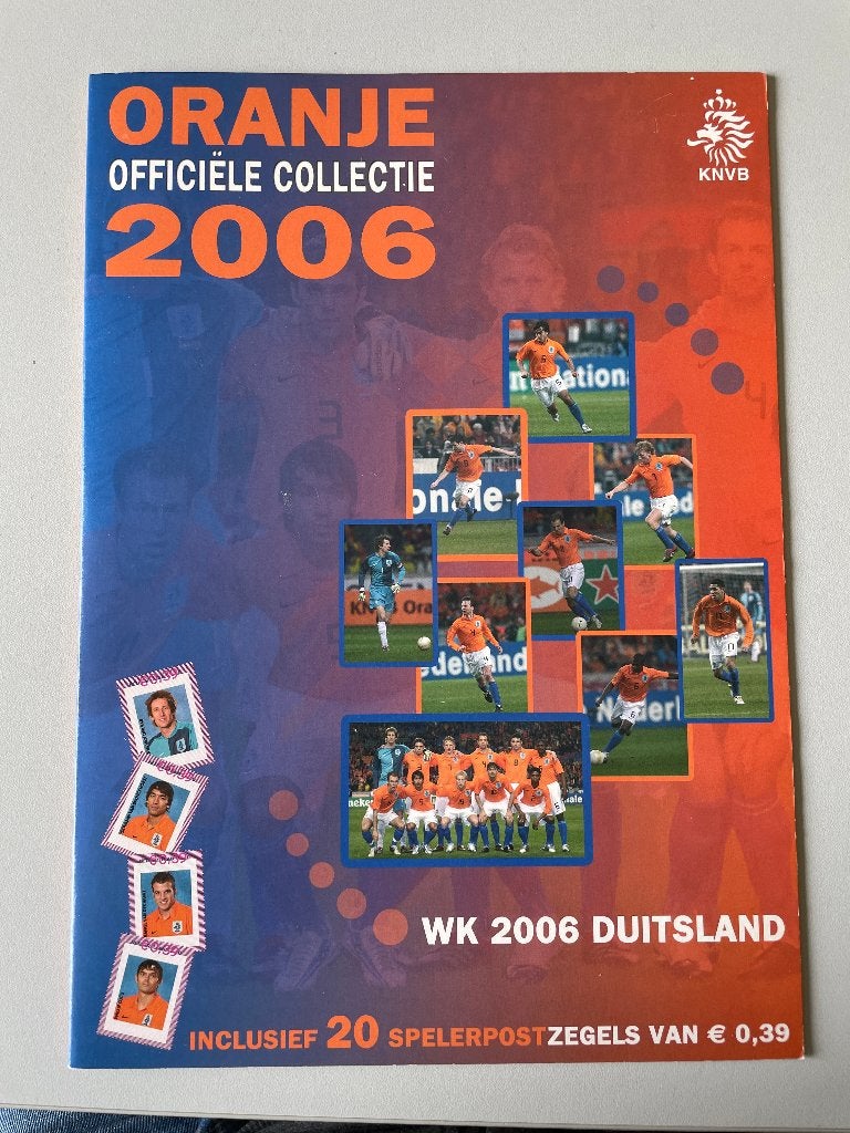 WK 2006 Nederland postzegels, Ophalen of Verzenden, Na 1940, Postfris