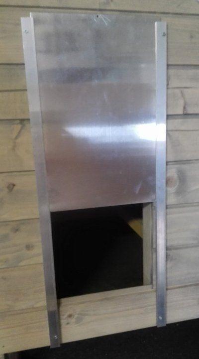 Extra grote kippendeur, Dieren en Toebehoren, Pluimvee | Toebehoren, Ophalen of Verzenden, Nieuw, Kippenhok of Kippenren