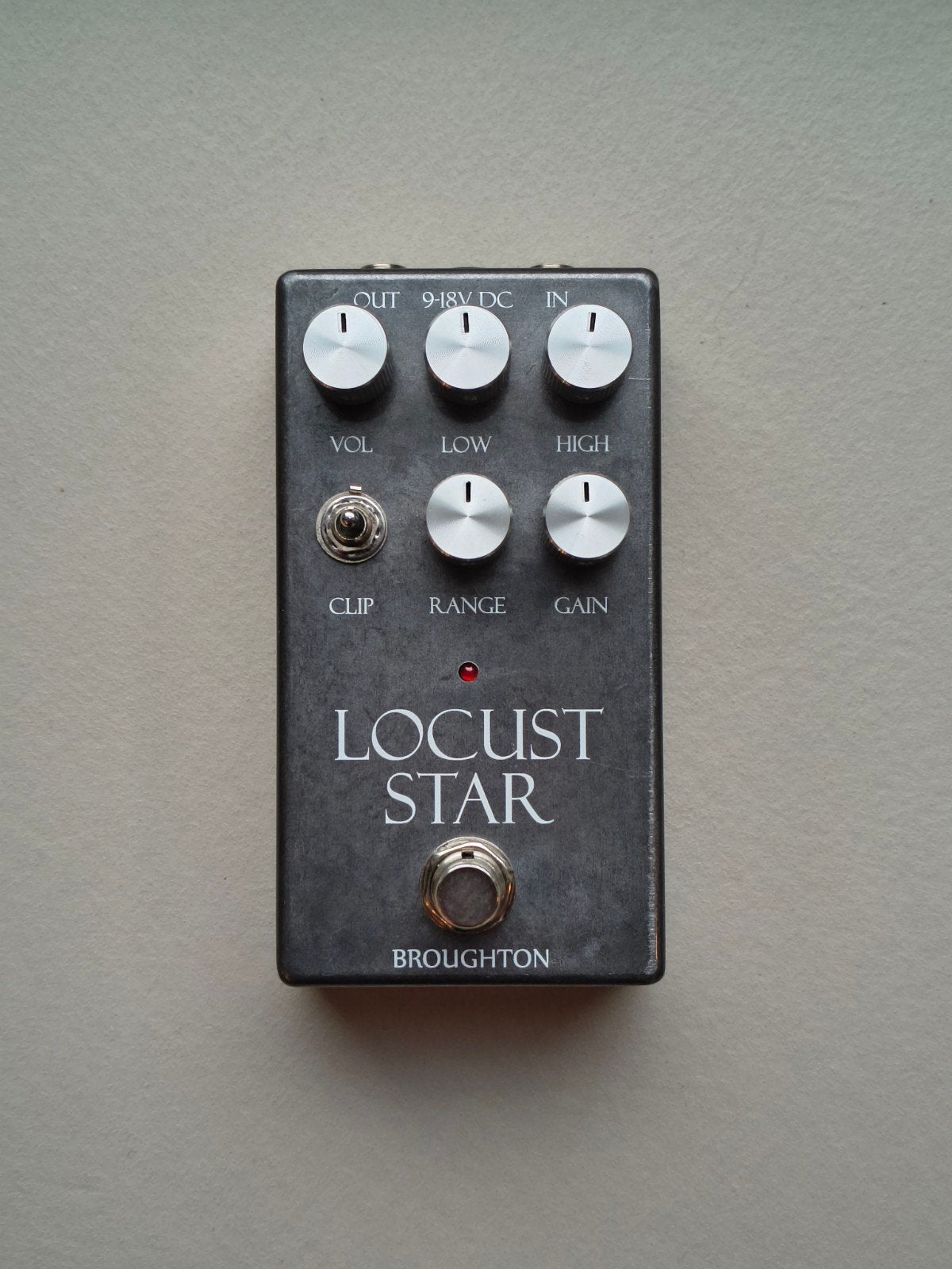 Broughton Audio Locust Star – Rat-style distortion, Ophalen of Verzenden, Zo goed als nieuw, Distortion, Overdrive of Fuzz