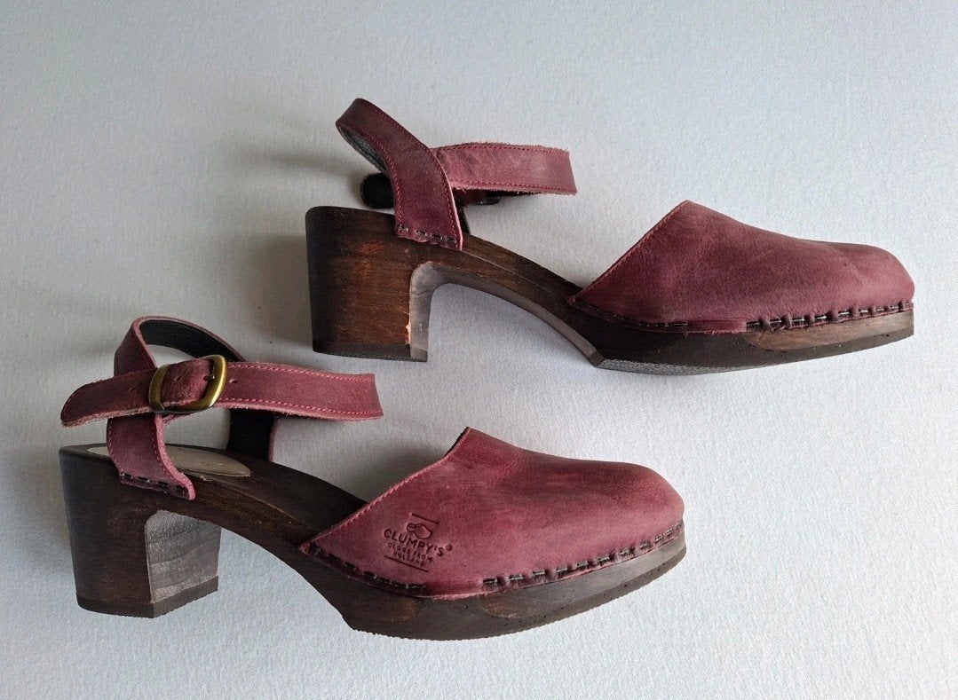 Clumpy's Clogs - Zgan - Maat 42 - Diverse kleuren oa rood 42, Verzenden, Clumpy's, Sandalen of Muiltjes, Zo goed als nieuw