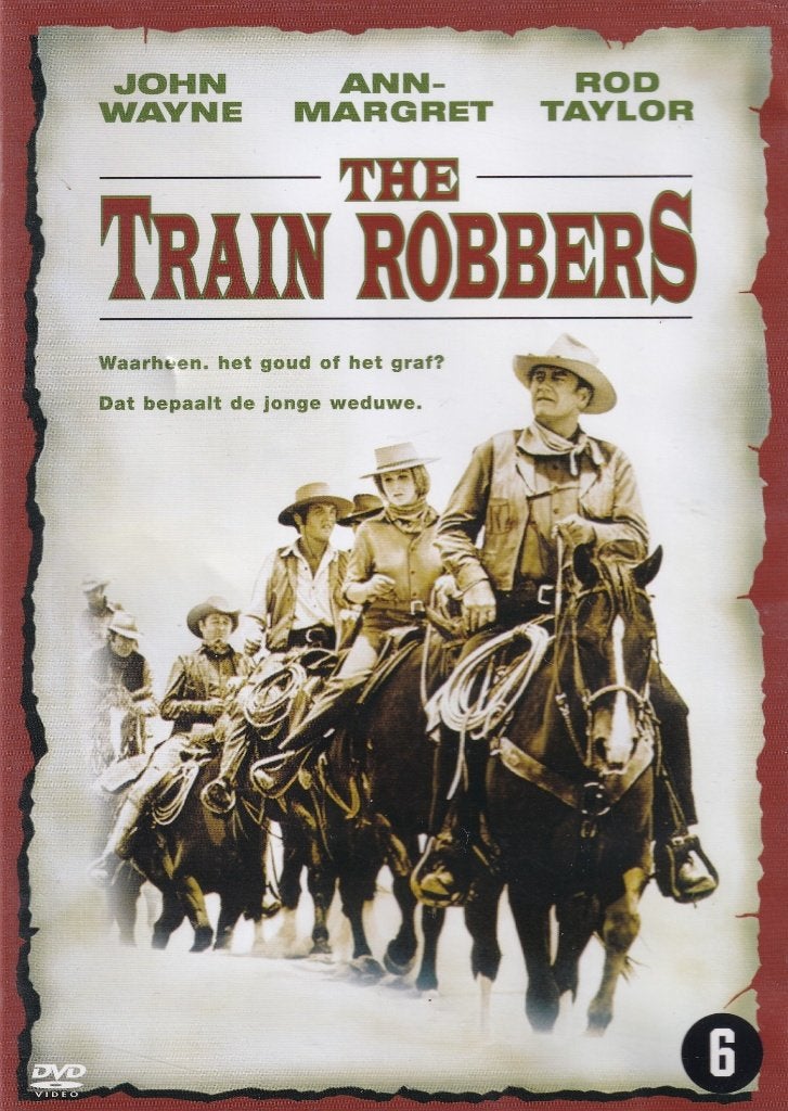 Te koop dvd the train robbers (john wayne) nieuw, Engels, Alle leeftijden, Nederlands, Actie