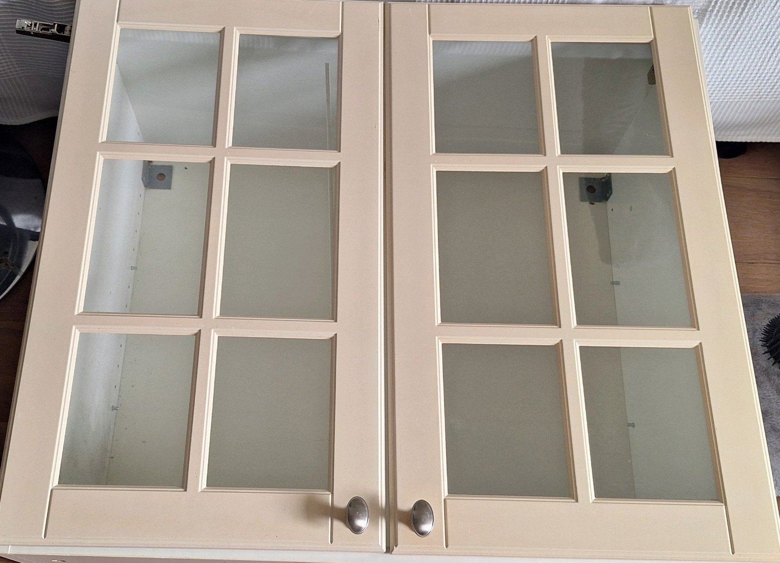 Vitrinekast met 2 glazen planken, Ophalen, 50 tot 100 cm, Minder dan 100 cm, 25 tot 50 cm