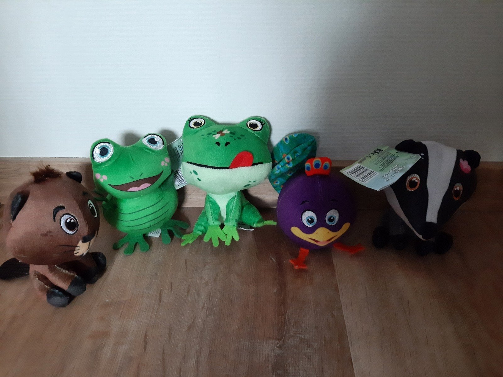 5 Lidl knuffels - Diverse dieren knuffelcollectie, Ophalen of Verzenden