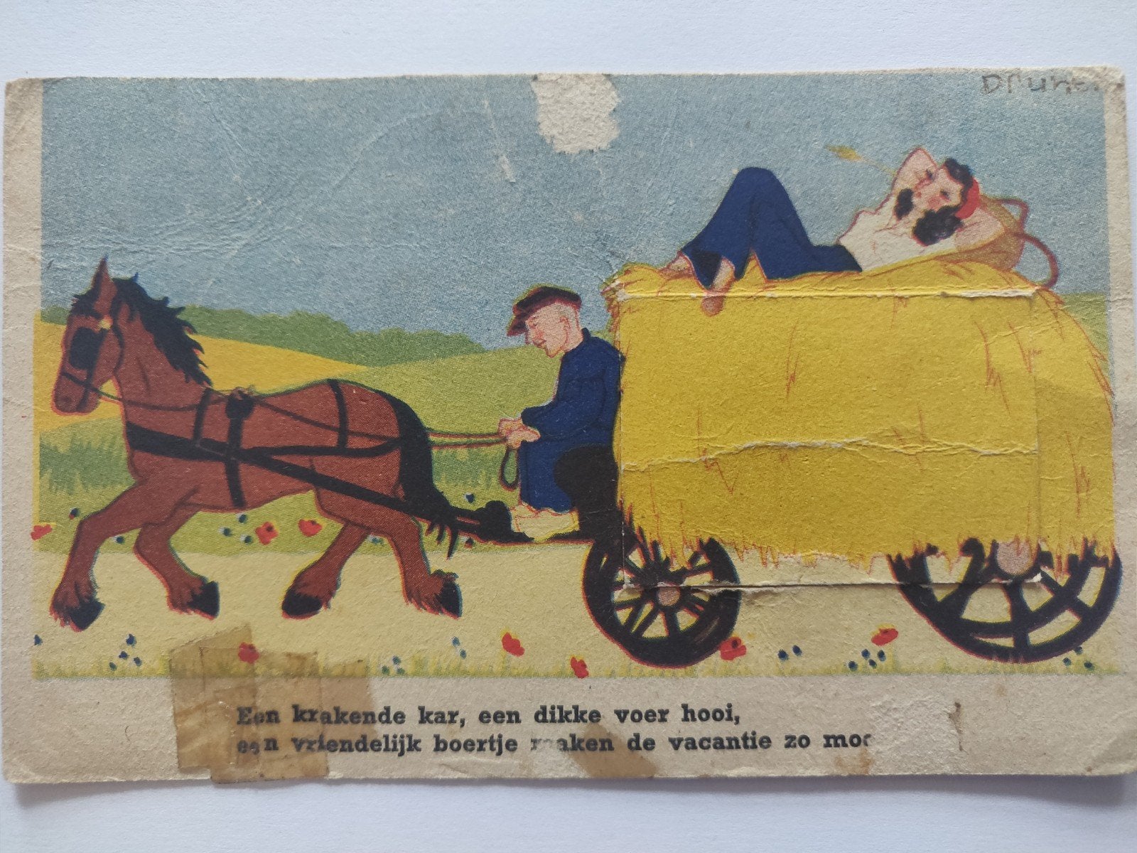 c2460 drunen leporello, Verzamelen, Ophalen of Verzenden, 1920 tot 1940