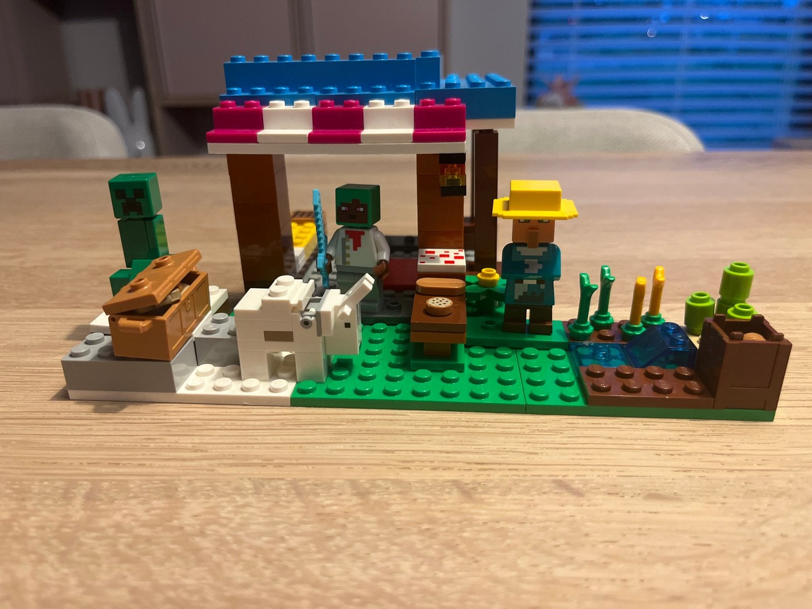 Lego Minecraft set 21184 compleet met handleiding, Gebruikt, Verzenden, Minecraft, Lego