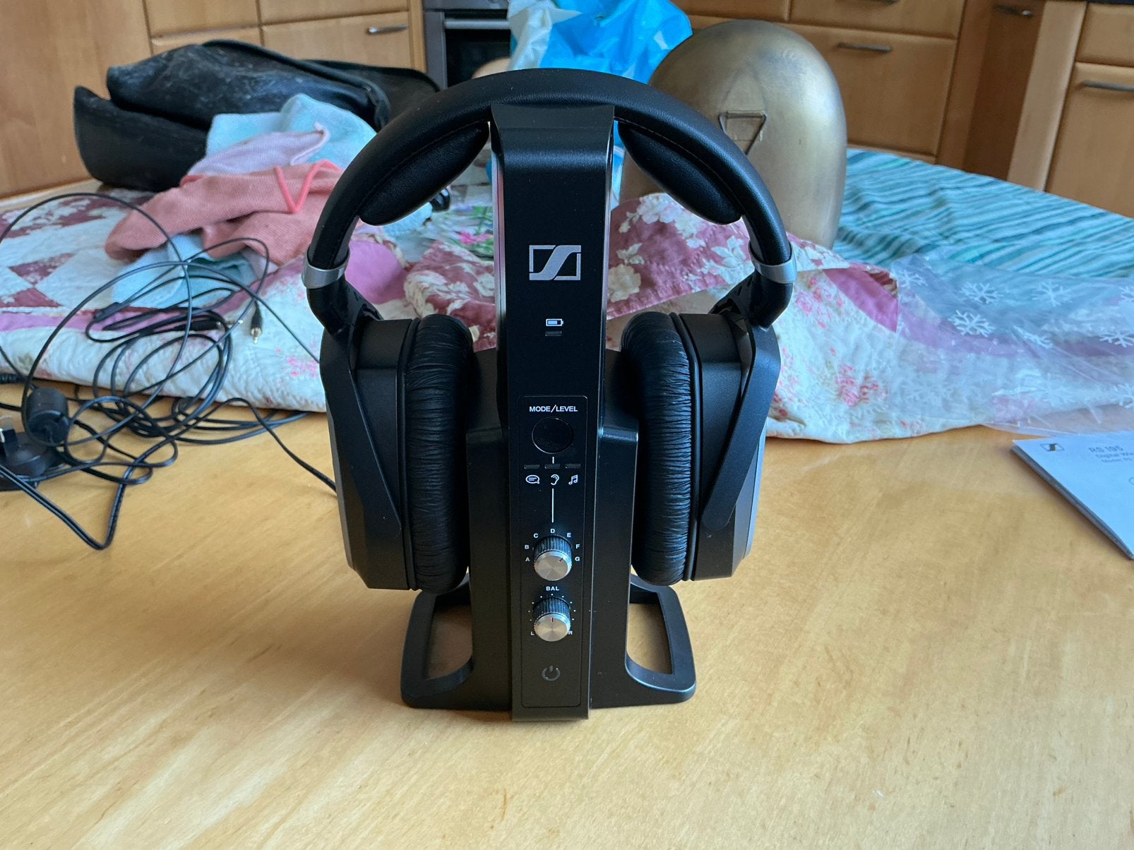 Sennheiser RS 195 draadloze TV-koptelefoon, Audio, Tv en Foto, Koptelefoons, Ophalen, Zo goed als nieuw, Sennheiser