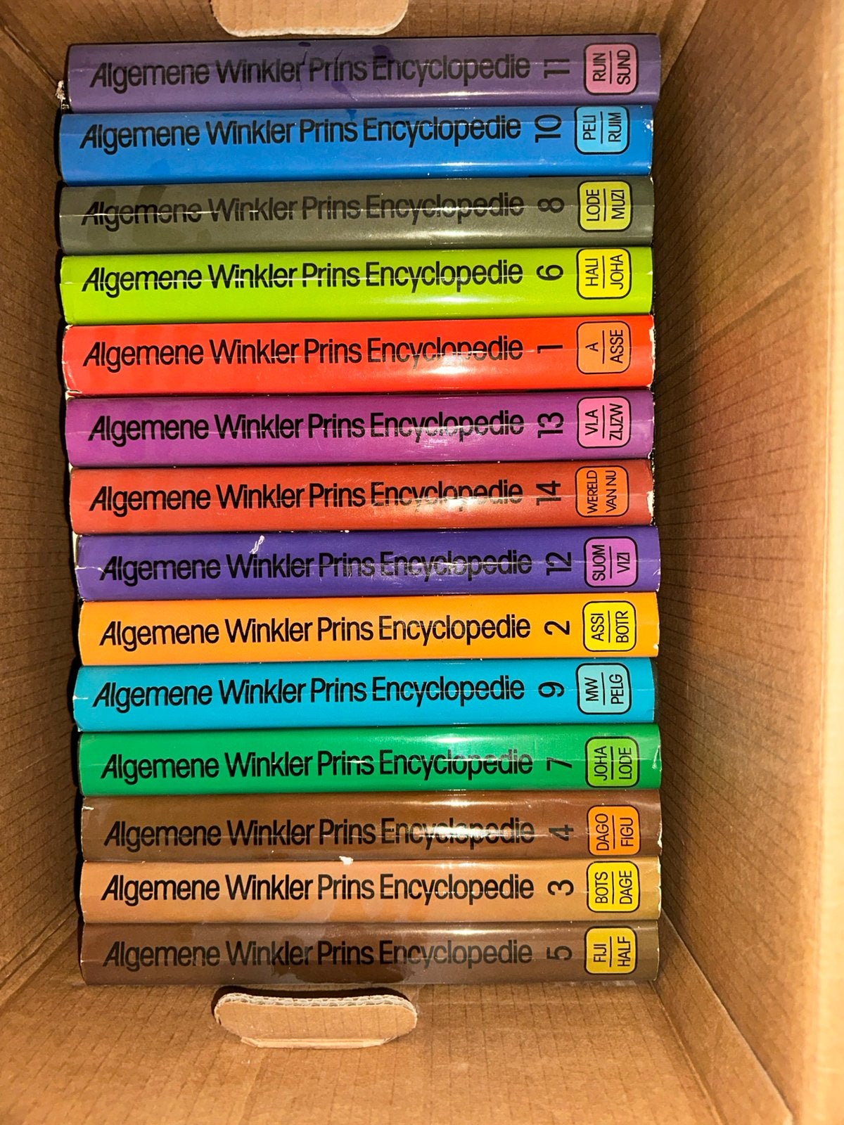 Algemene Winkler Prins Encyclopedie, Boeken, Encyclopedieën, Ophalen, Zo goed als nieuw, Algemeen, Complete serie