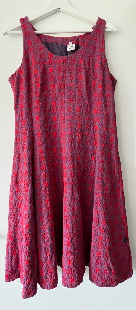 Jurk ART mouwloos & gevoerd maat 12 > 38-40, Kleding | Dames, Maat 38/40 (M), Ateliers Rare Toggery, Ophalen of Verzenden, Zo goed als nieuw