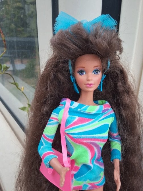 Barbie Vintage Totally Hair Whitney (Ultra Hair) 1991 Mattel, Ophalen of Verzenden, Gebruikt, Barbie
