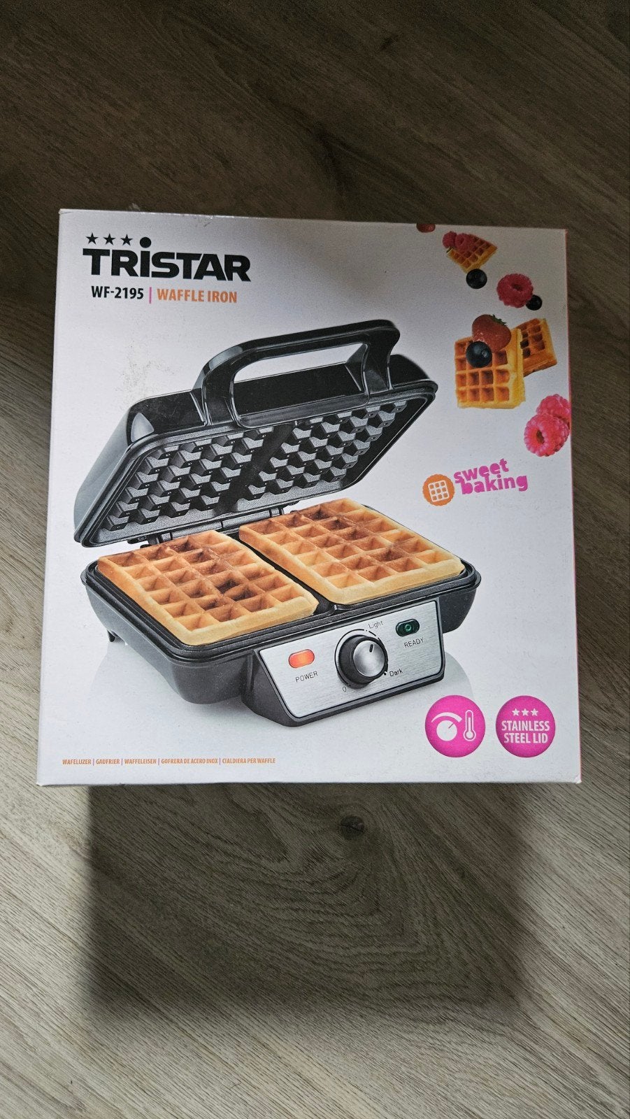 Tristar WF-2195 Wafelijzer - Nieuw in doos, Ophalen of Verzenden, Zo goed als nieuw