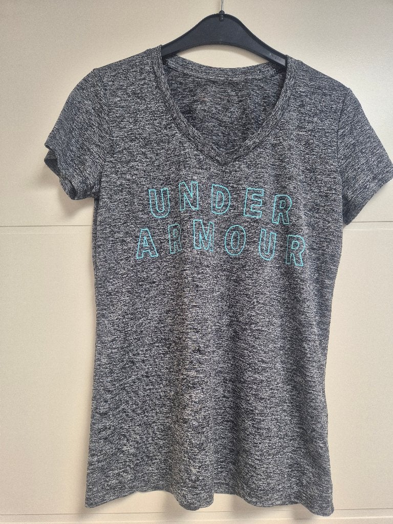 Under armour sportshirtje, maat M, Maat 38/40 (M), Ophalen of Verzenden, Grijs, Under Armour