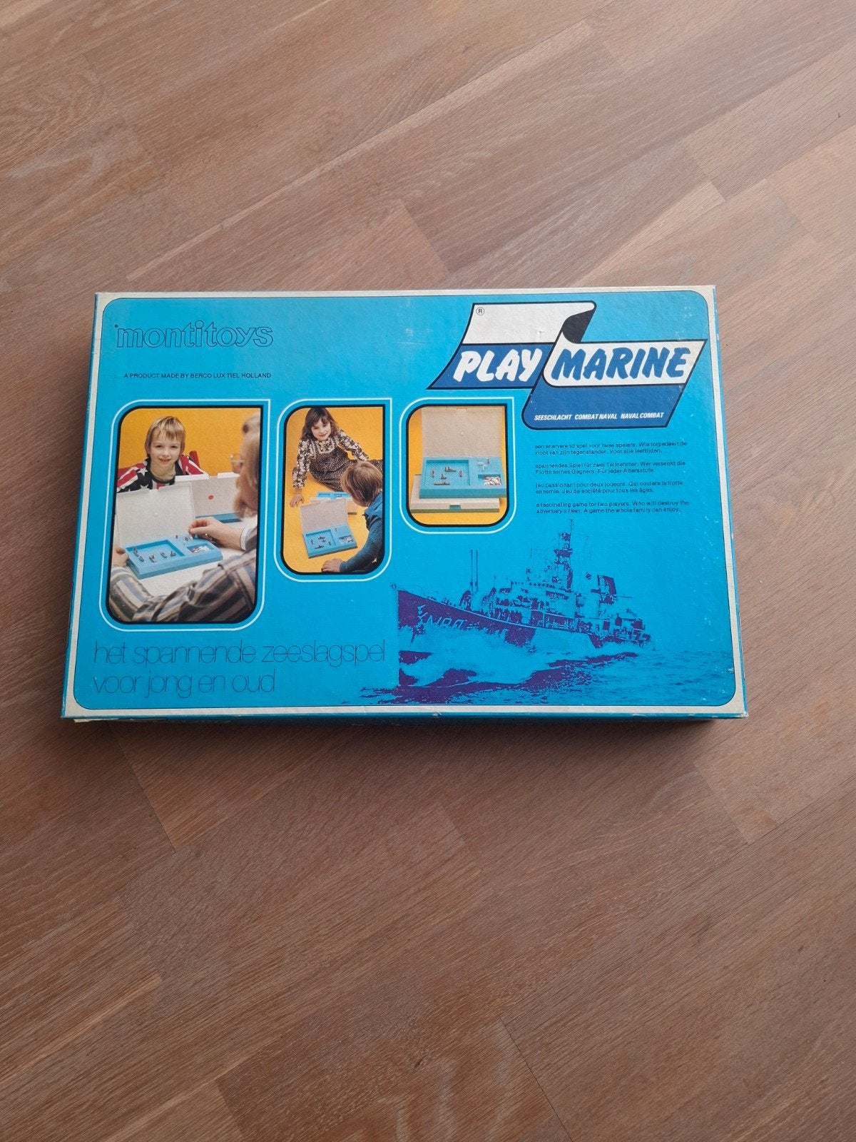 Gezelschapspel ZEESLAG oud model uit 1970, Hobby en Vrije tijd, Gezelschapsspellen | Bordspellen, Een of twee spelers, Ophalen of Verzenden
