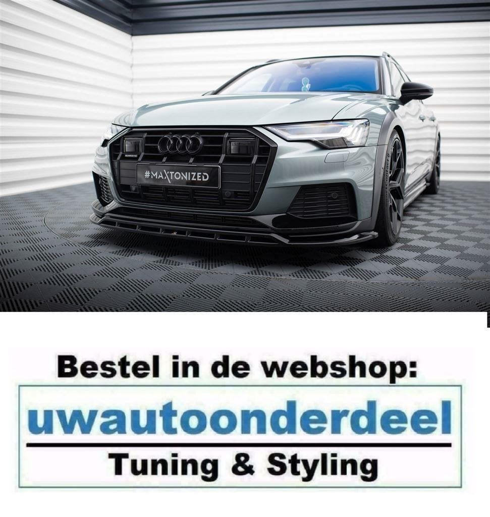 Maxton Design Spoiler Splitter Lip Geschikt Voor Audi A6 C8, A.parts@hotmail.nl, Trasmolenlaan 12 3447 GZ Woerden, Verzenden, Nieuw