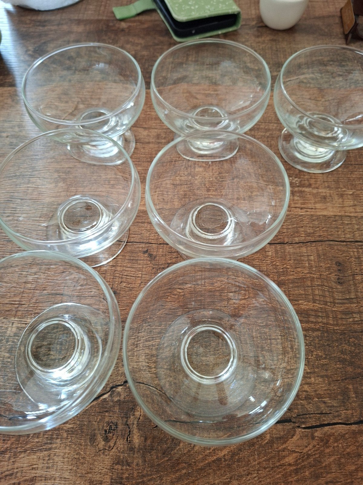 dessert/bowlbakjes glas, Ophalen of Verzenden, Zo goed als nieuw