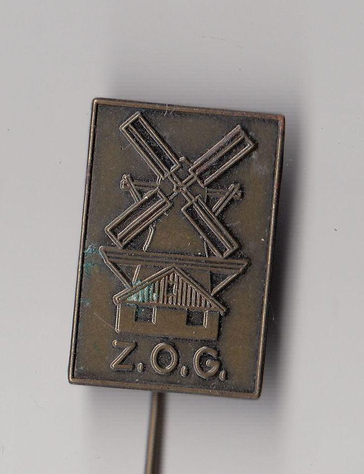 ZOG Molen speldje, Verzamelen, Speldjes, Pins en Buttons, Gebruikt, Niet vindbaar, Niet vindbaar, Speldje of Pin