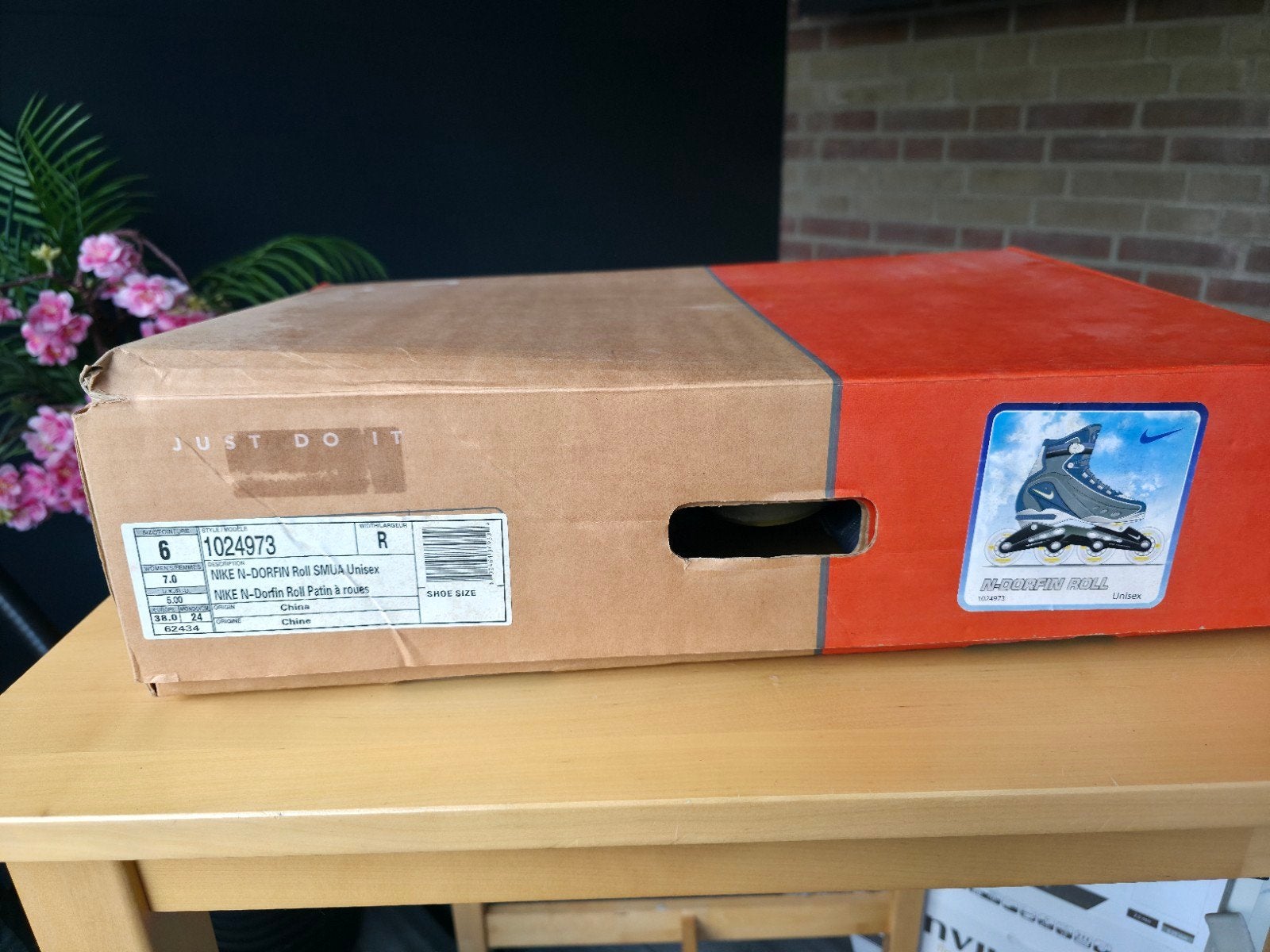 Nike N-DORFIN Roll Inline Skates - Maat 38, Overige merken, Dames, Ophalen of Verzenden, Zo goed als nieuw