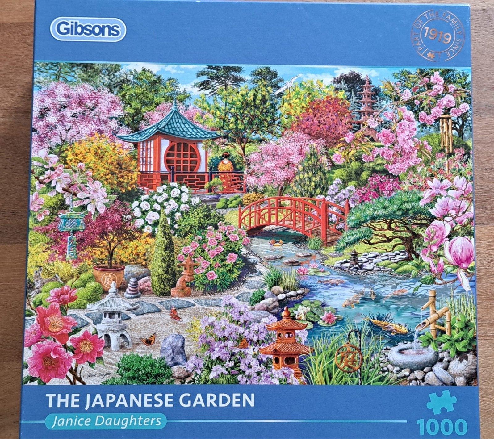 Gibsons puzzel, Ophalen of Verzenden, 500 t/m 1500 stukjes, Gebruikt, Legpuzzel