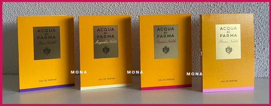 Acqua diParma diverse niche parfum samples proefje testers, Verzenden, Nieuw