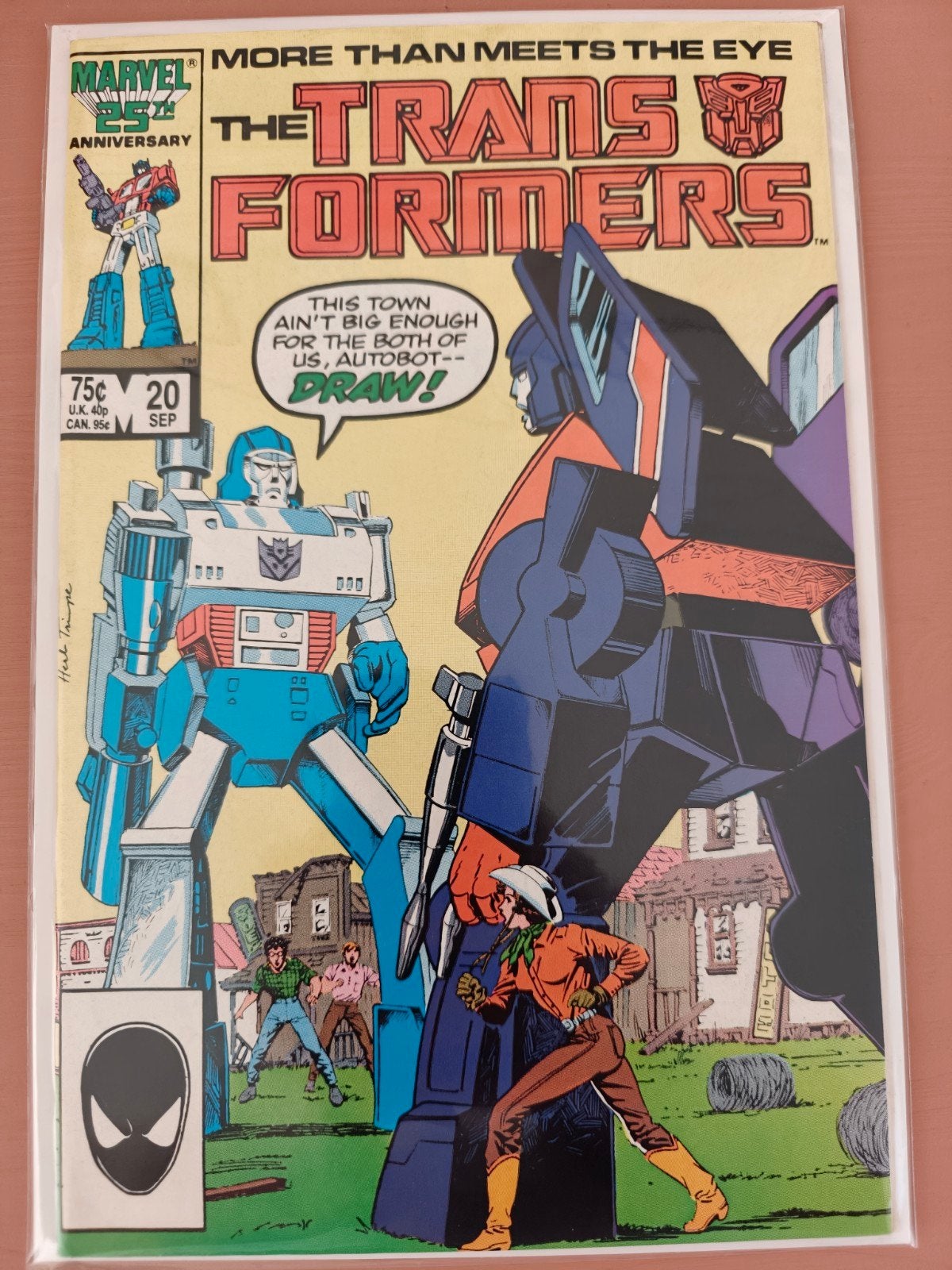 Transformers #20 (1986), Boeken, Strips | Comics, Eén comic, Amerika, Marvel Comics, Ophalen of Verzenden