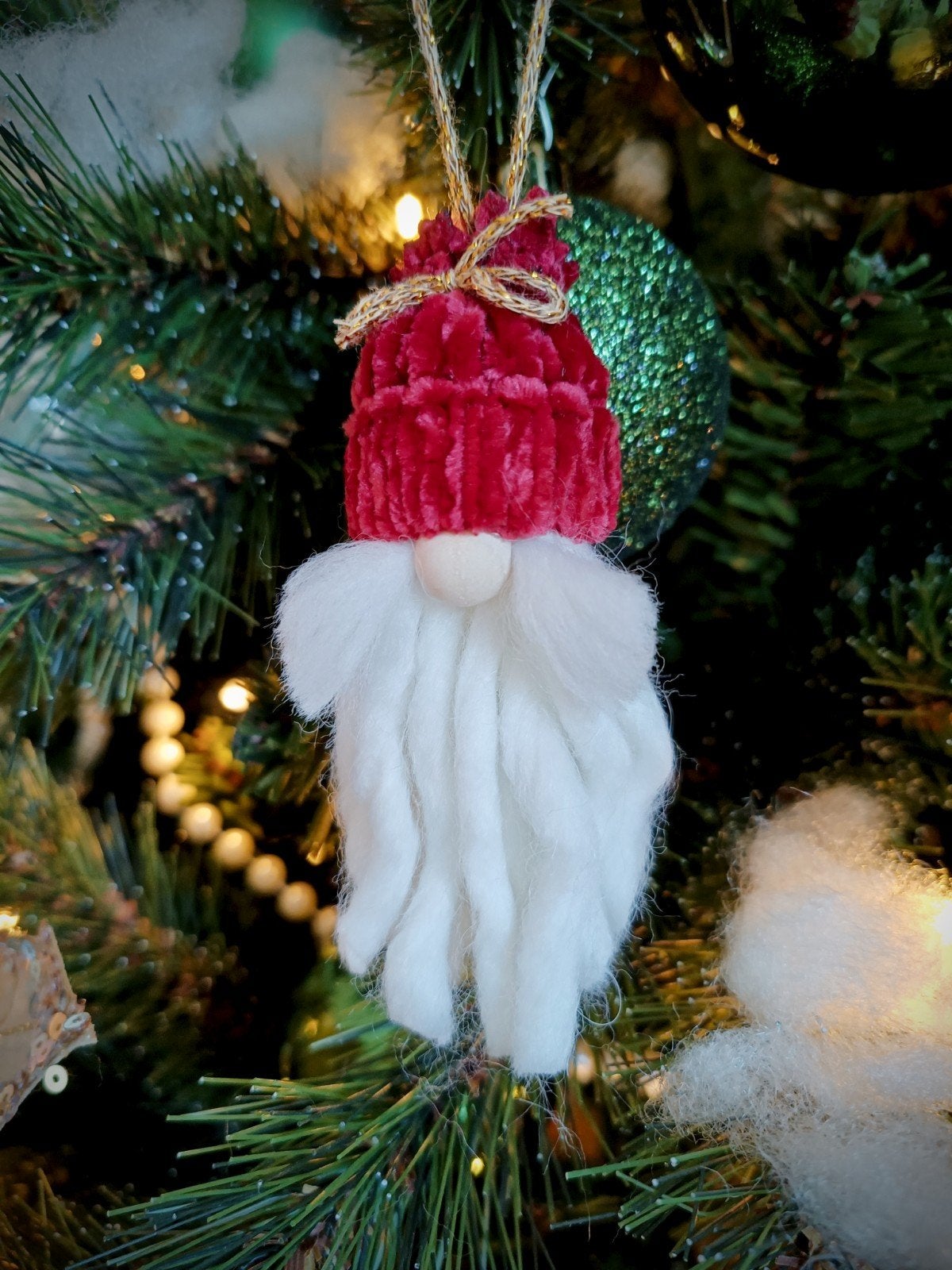 Macramé kerstgnome, Ophalen of Verzenden, Nieuw