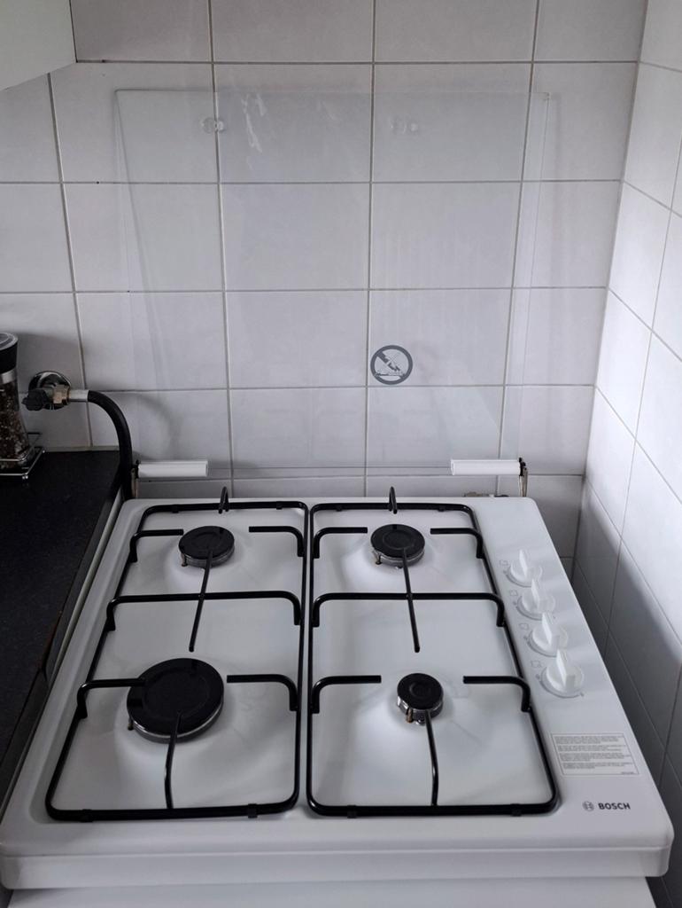 Bosch gaskookplaat tafelmodel, Witgoed en Apparatuur, Kookplaten, Ophalen, 4 kookzones, Zo goed als nieuw, Gas