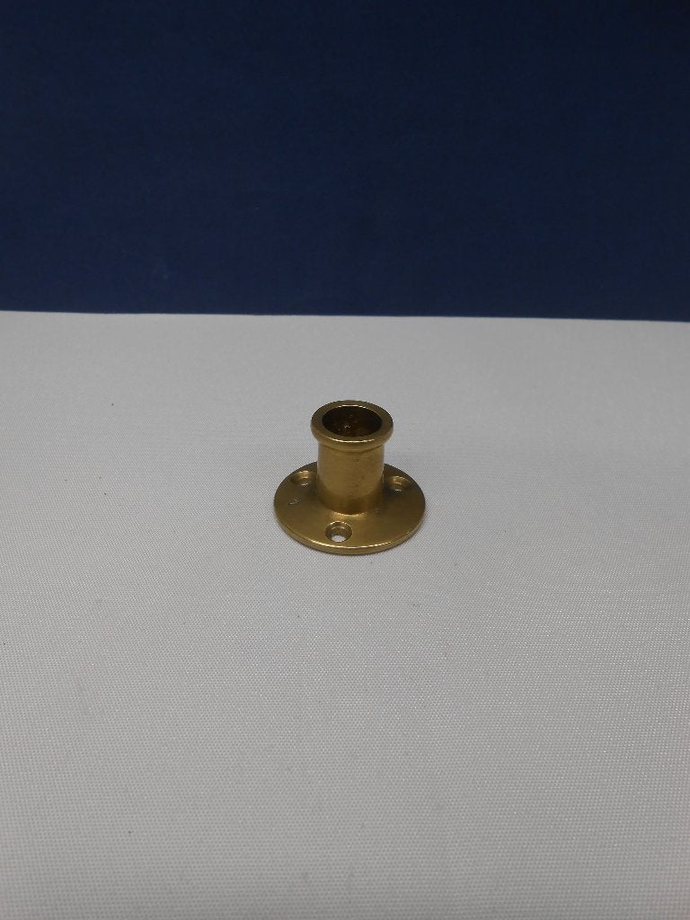 Vlaggenstokhouders, messing, recht, 13 mm hoog of laag model, Ophalen of Verzenden, Nieuw, Overige typen