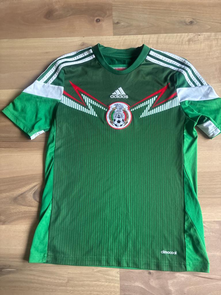 Adidas Mexico Voetbalshirt - Groen voor kids Maat L, Ophalen of Verzenden, Zo goed als nieuw