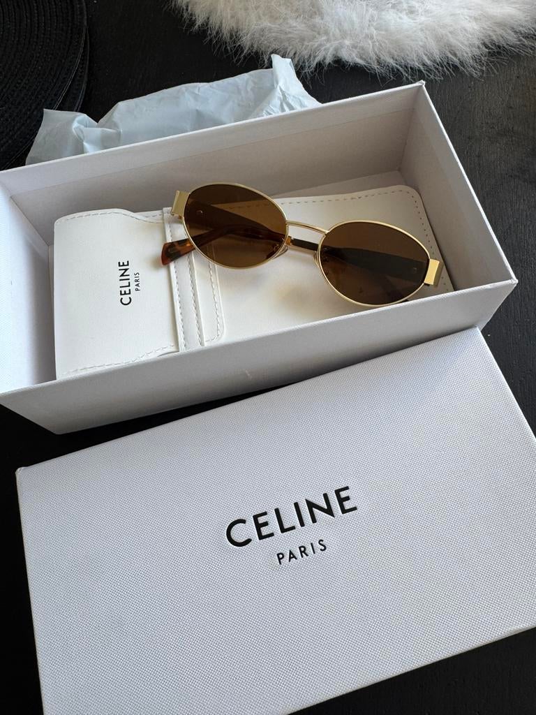 Celine Paris Zonnebril - Elegant en Stijlvol, Overige merken, Zonnebril, Overige kleuren, Ophalen of Verzenden