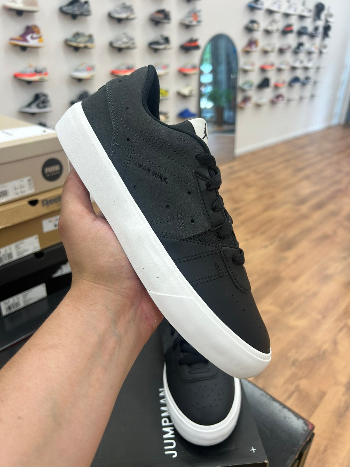 Jordan Series .01 “Dear Mike” Anthracite/Black/Summit White, Zwart, Nieuw, Ophalen of Verzenden, A