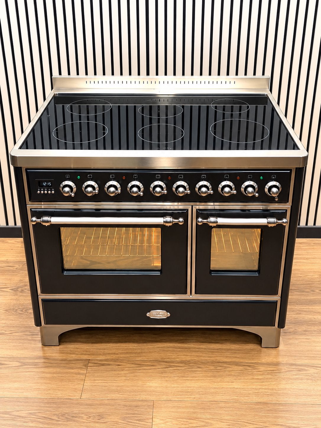 Luxe Boretti Majestic INDUCTIE Fornuis 6 zones 100x70 cm, Witgoed en Apparatuur, Hete lucht, Fornello Esperta, Ophalen of Verzenden