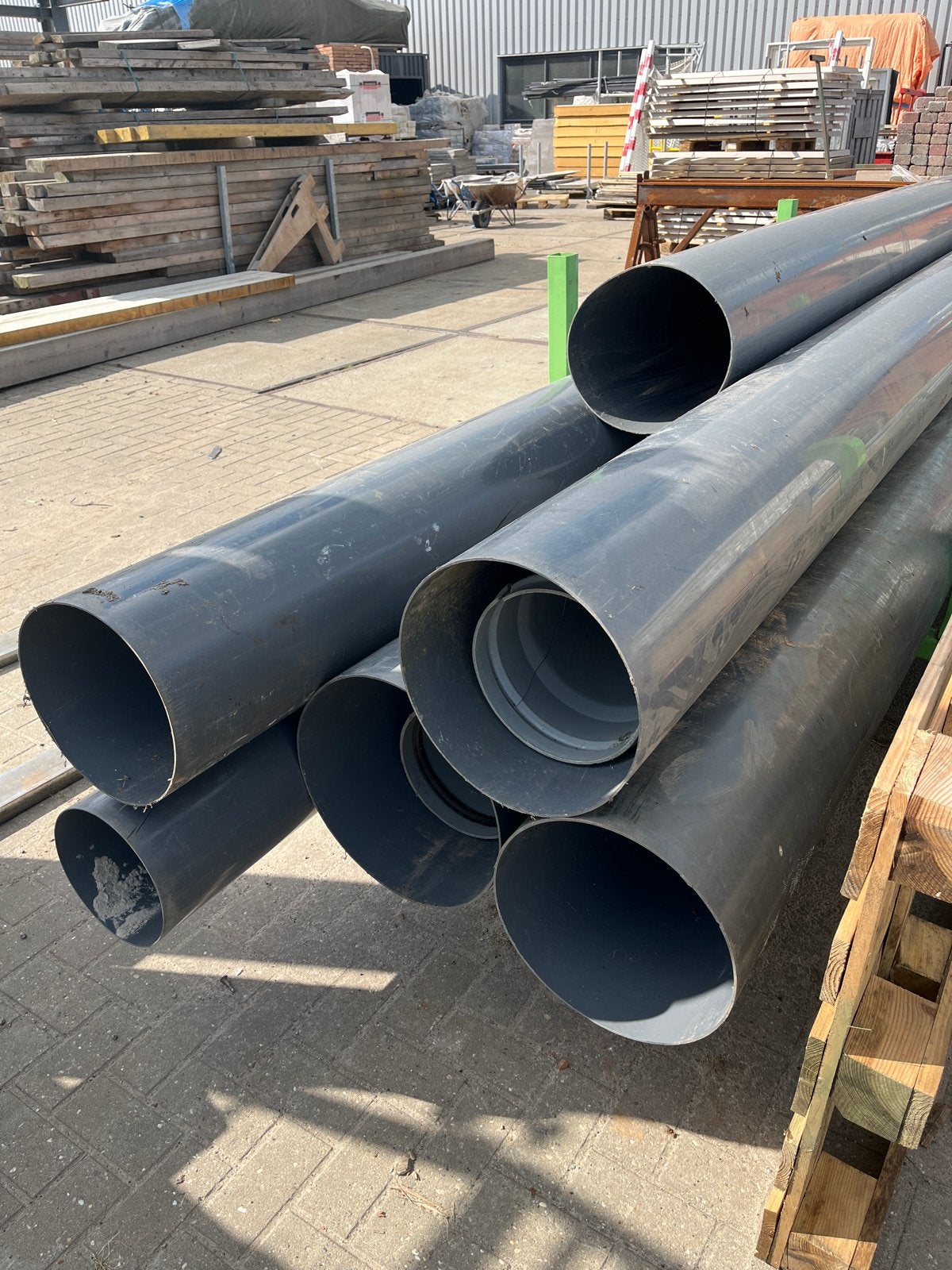 Diverse PVC buizen - Afvoer en riolering, Ophalen, Gebruikt, Pvc, 4 tot 6 meter