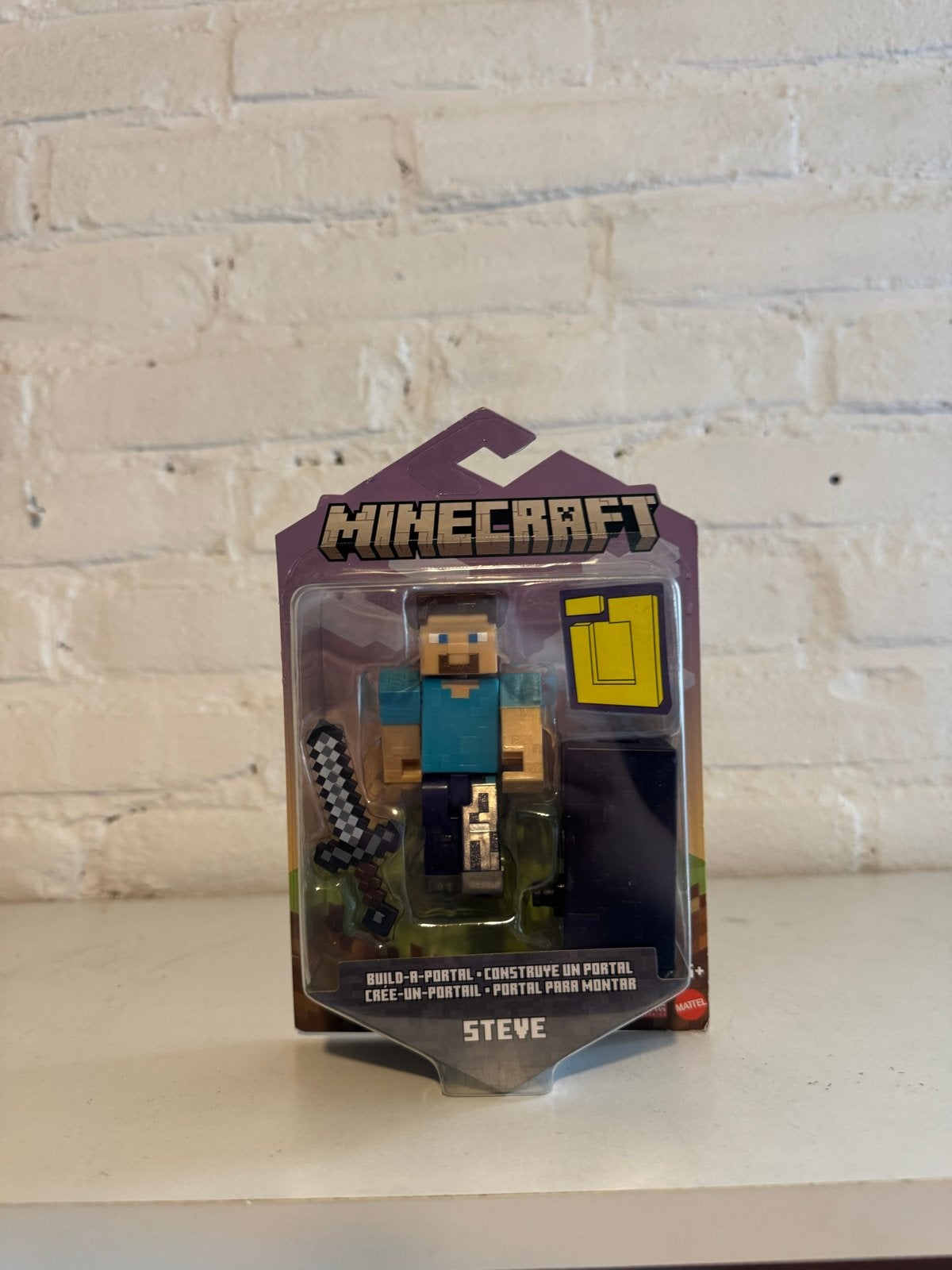 Minecraft Steve actiefiguur - Nieuw in verpakking, Ophalen of Verzenden, Nieuw