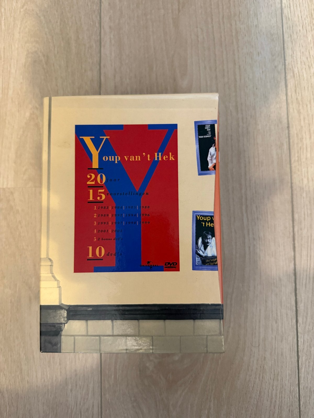 Youp van 't Hek - 20 Jaar: 15 Voorstellingen (10 DVD's), Bonusmateriaal, Alle leeftijden, Nederlands, Zo goed als nieuw