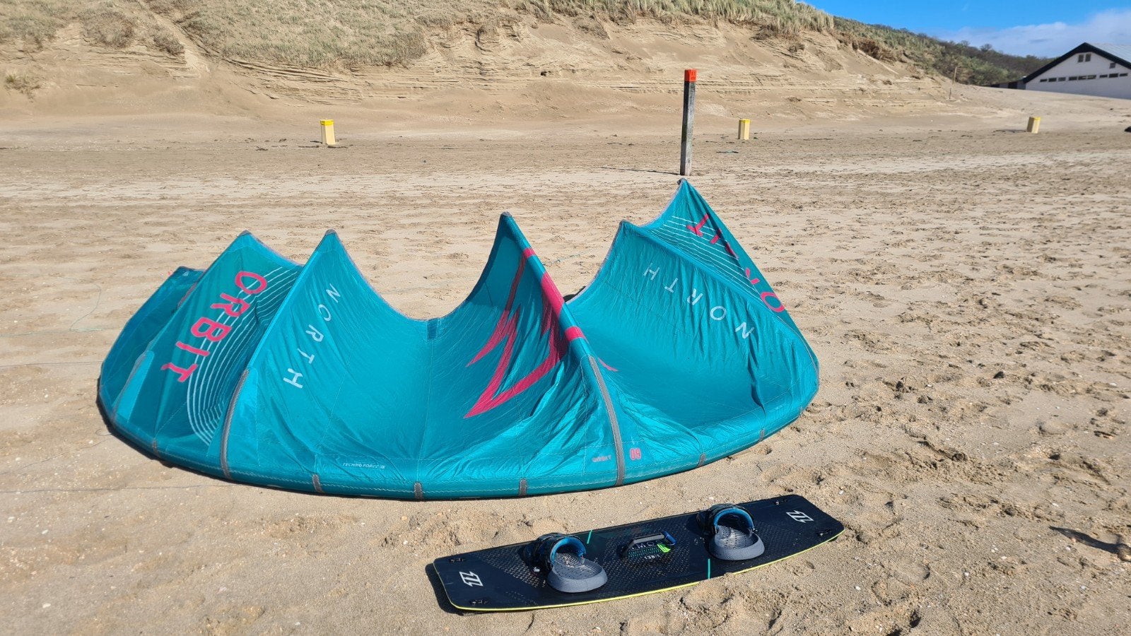 North orbit 9m (evt. met bar), Watersport en Boten, Ophalen, Gebruikt, 9 m², Geen board