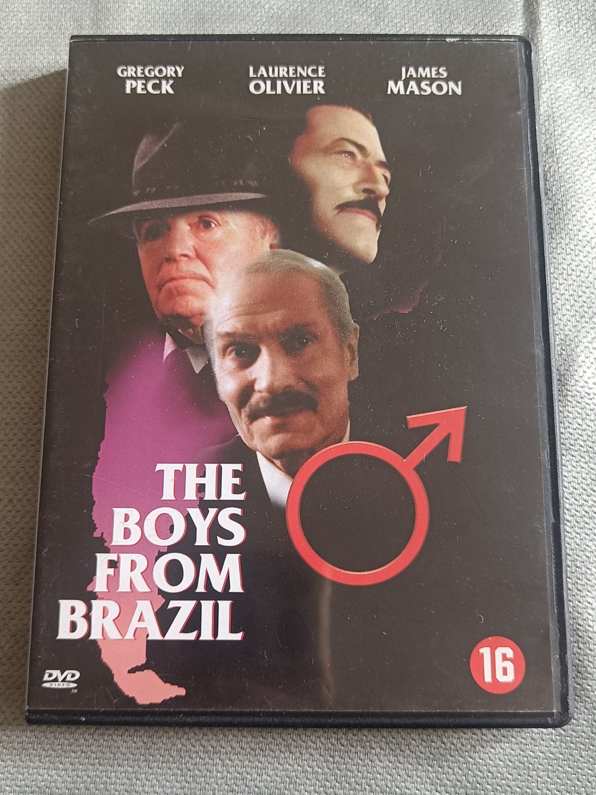 The Boys From Brazil DVD - Thriller met Gregory Peck, Psychologische thriller, Vanaf 16 jaar, Nederlands, Inclusief doosje