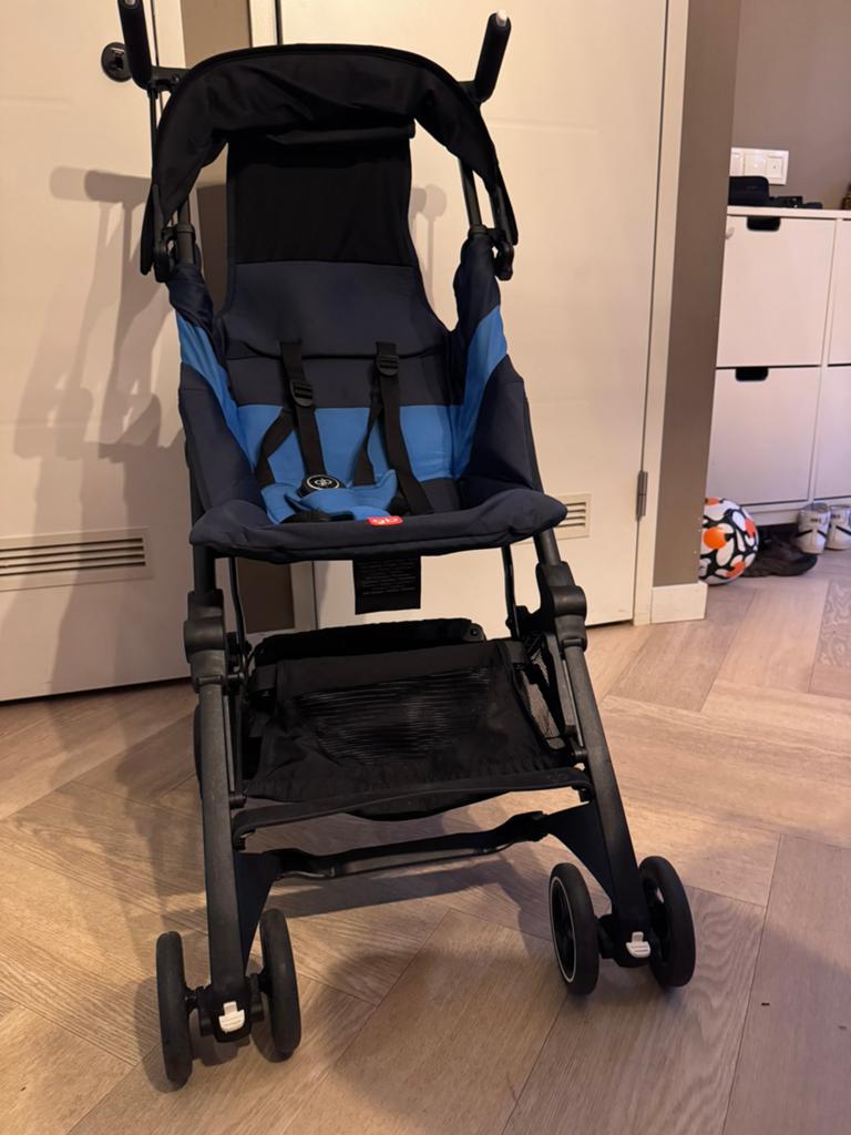 Opvouwbare Baby Buggy - Perfect voor Reizen, Kinderen en Baby's, Buggy's, Ophalen of Verzenden, Gebruikt, Overige merken, Zonnekap