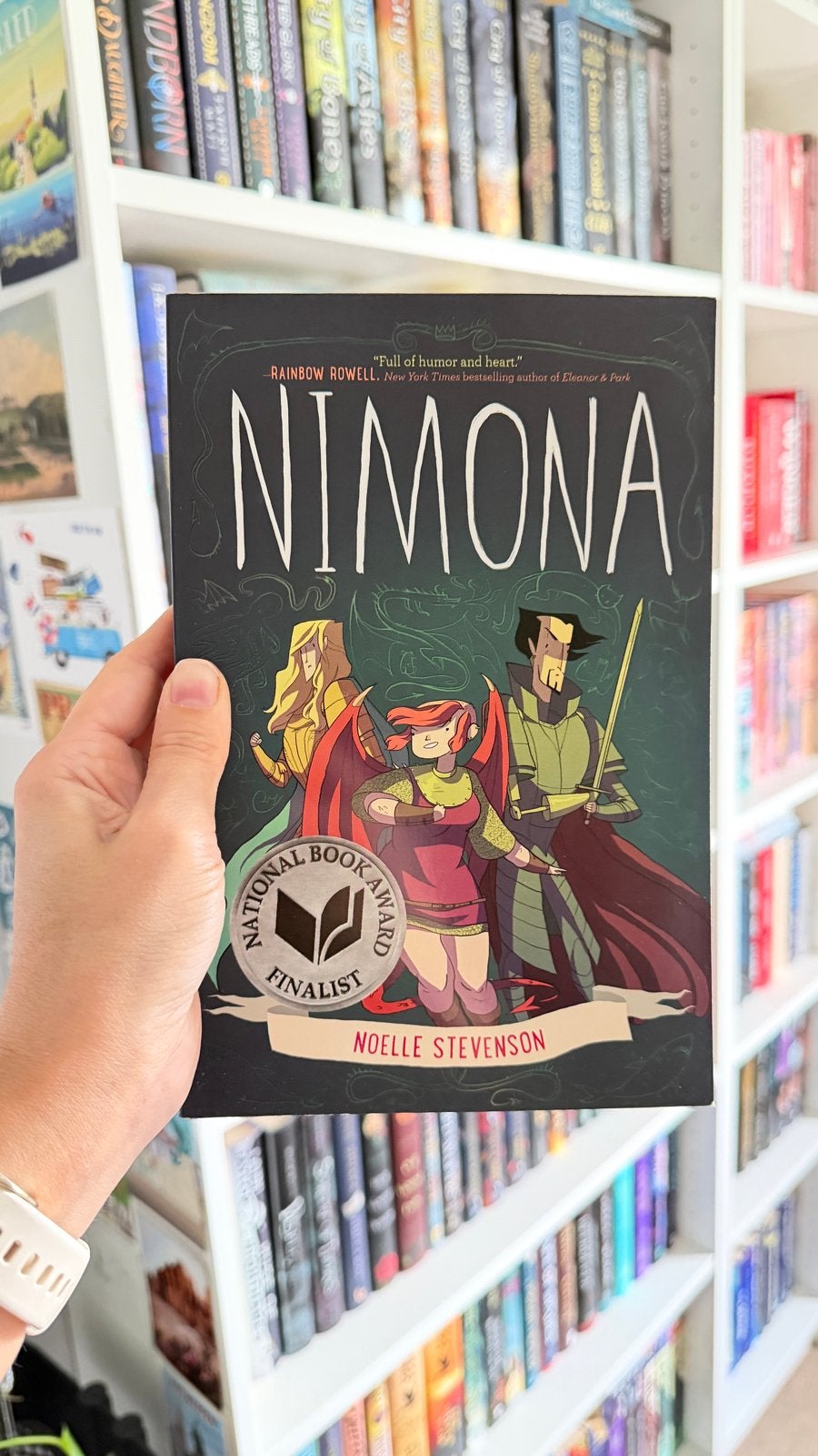 Nimona - Graphic Novel door Noelle Stevenson, Boeken, Ophalen of Verzenden, Zo goed als nieuw