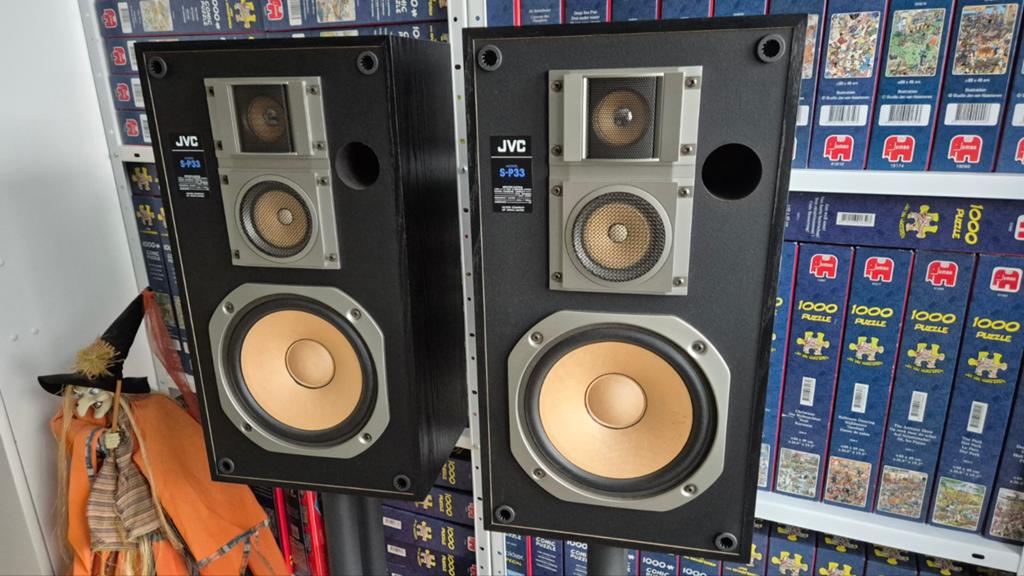 Set JVC S-P55 luidsprekers