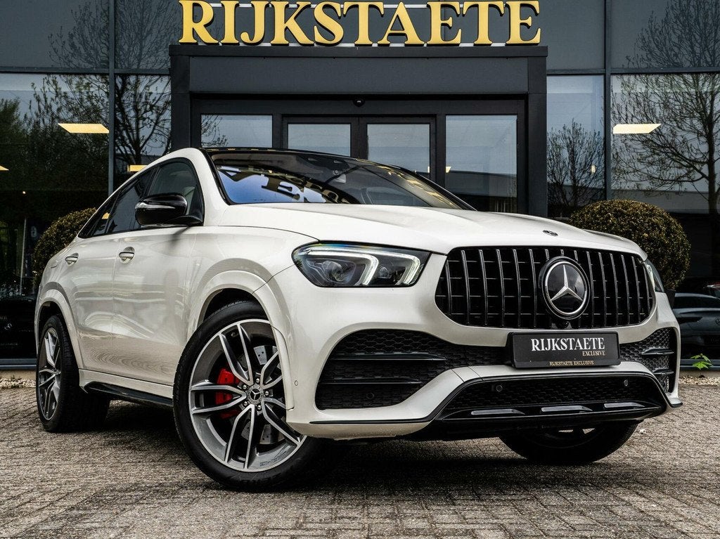Mercedes GLE-klasse 350 e 4MATIC AMG|TREKHAAK|PANO|BURMESTER, Auto's, Automaat, Gebruikt, 4 cilinders, 2525 kg