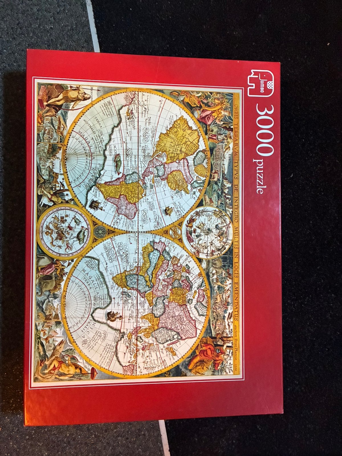 Jumbo legpuzzel 3000 stukjes, Hobby en Vrije tijd, Ophalen of Verzenden, Meer dan 1500 stukjes, Nieuw, Legpuzzel