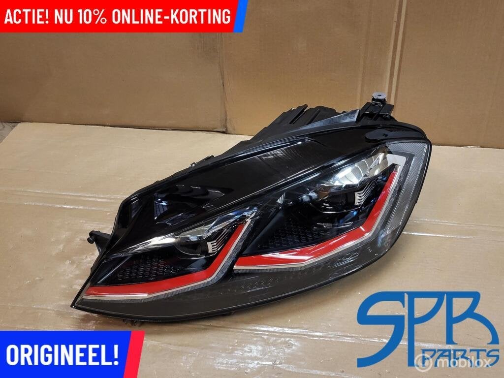 Vw GOLF 7 VII 7.5 FACELIFT GTI LED KOPLAMP LINKS 5G1941059E, Auto-onderdelen, Gebruikt, VOLKSWAGEN, Volkswagen, Ophalen of Verzenden