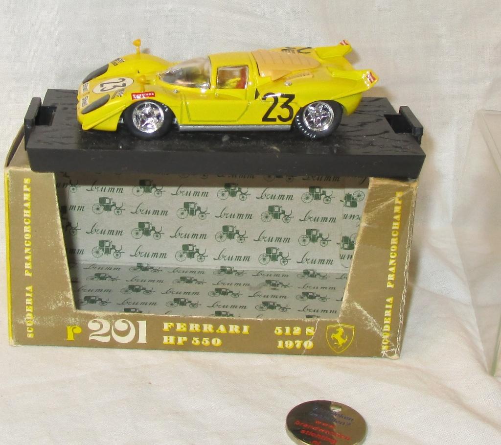 Brumm Ferrari 512S MB, Hobby en Vrije tijd, Modelauto's | 1:43, Ophalen of Verzenden, Nieuw, Auto, Overige merken