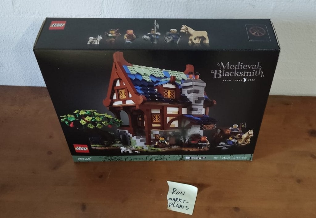 LEGO Ideas 21325 Medieval Blacksmith, Lego, Nieuw, Ophalen of Verzenden, Complete set